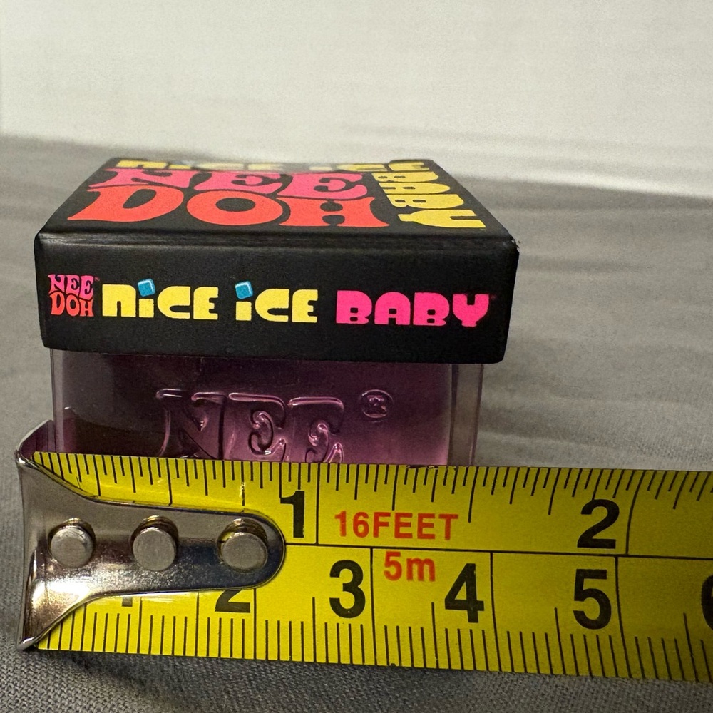 Nice Ice Baby Purple Super Solid Squish Toy - Picture 4 of 4